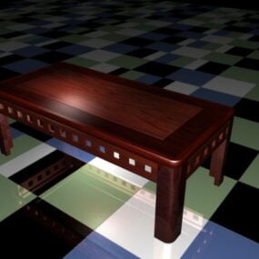 Redwood Coffee Table 3d model