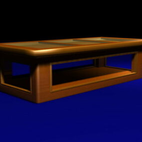 Display Top Coffee Table 3d model