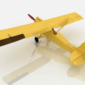 Early Airplane 3d model