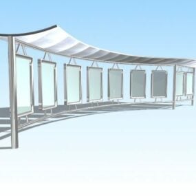 3D model Park Canopy
