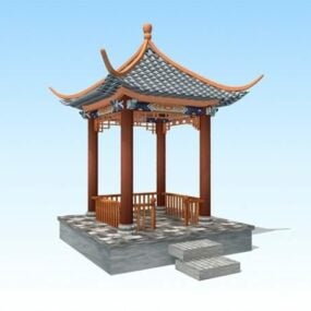Κινεζικό Pavilion 3d μοντέλο
