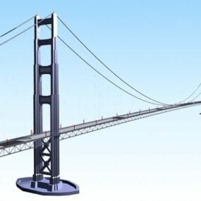 Modello 3d del ponte George Washington