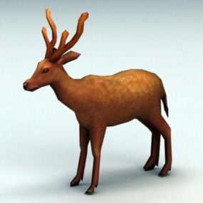 Pampas Deer 3d-modell