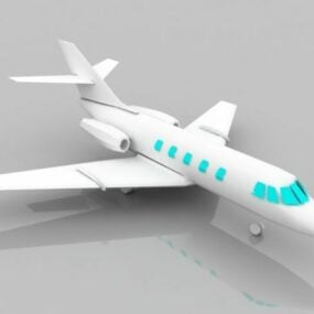 3d модель пасажирської авіакомпанії