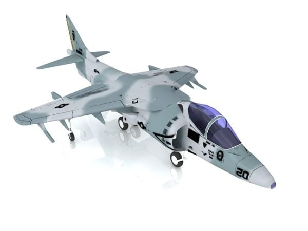 Harrier Jump Jet Strike Aircraft