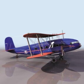 Curtiss T-32 Condor Flugzeug 3D-Modell