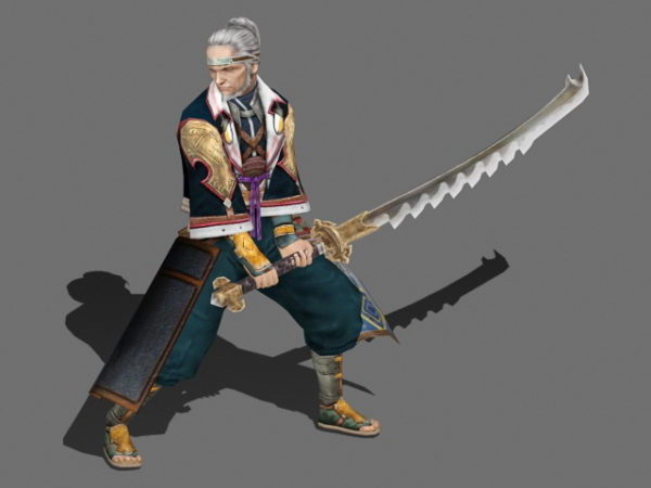 Old Samurai Warrior
