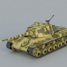 Modelo 3d do tanque tigre alemão