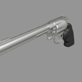 Modelo 3d do revólver Colt