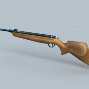 3D model uklidňující pušky