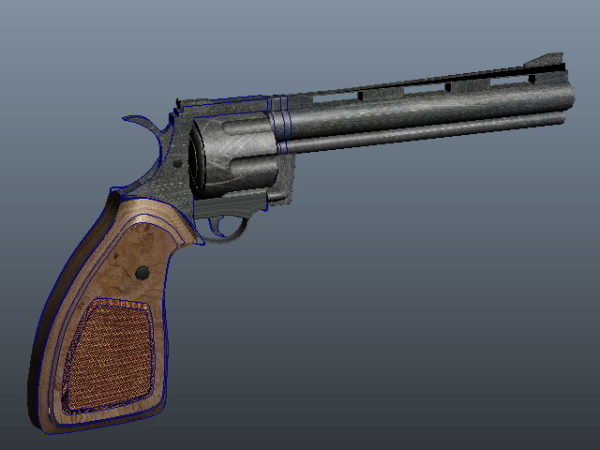Old Revolver Gun