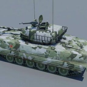 نوع 99 دبابة نموذج ثلاثي الأبعاد