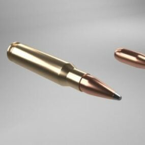 Military Bullets 3d-modell