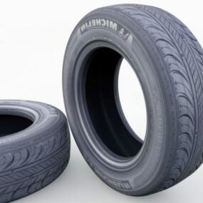 Typical Michelin Tires 3d model