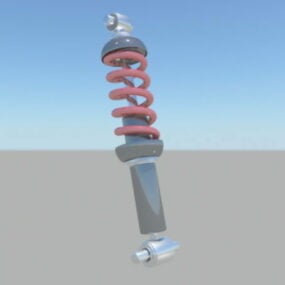 Shock Absorber Auto Parts 3d model