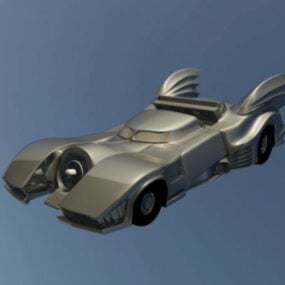 3д модель автомобиля Бэтмобиль