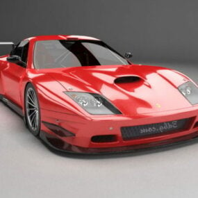 Ferrari 575m Maranello sportwagen 3D-model