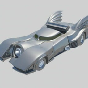 Vanha Batmobile Batman Car 3D-malli
