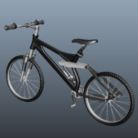 Enkel sykkel 3d-modell