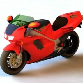 Honda Nr750 Sport Motorcycle 3d model