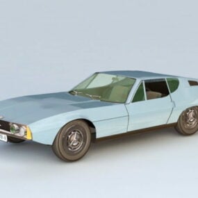 مدل سه بعدی ماشین جگوار پیرانا برتونه مدل 1967