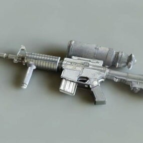 Équipement militaire Gun M4a1 modèle 3D