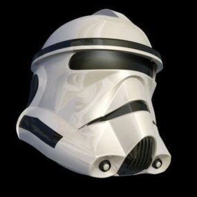 Iconic Star Wars Helmet 3d model