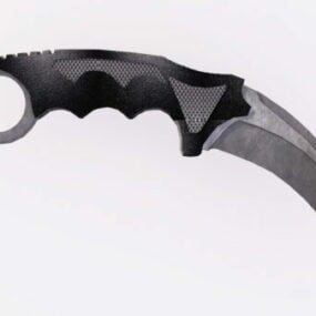 דגם Karambit Knife Weapon 3D