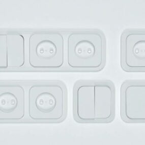 Package Light Switches & Sockets 3d model