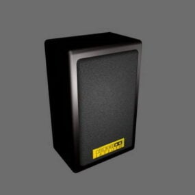 Desktop Pc Subwoofer Speaker 3d model