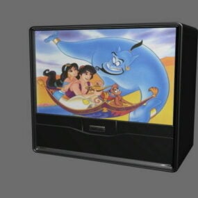 Arka Projeksiyon Televizyonu 3d modeli