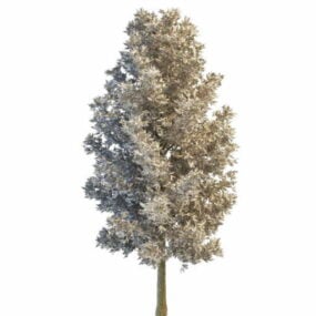 Maisema keinotekoinen puu 3d-malli