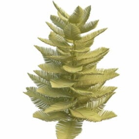 Süs Palmiye Bitki Ağacı 3d modeli