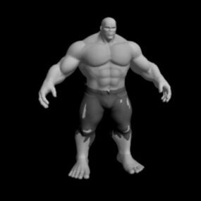 Avengers Hulk Charakter 3D-Modell