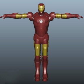 مدل سه بعدی مرد آهنی