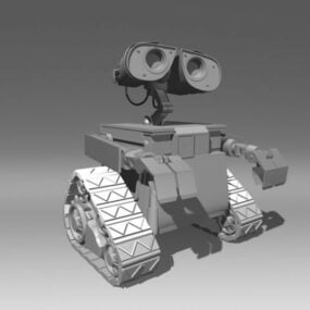 वॉल-ई रोबोट 3डी मॉडल