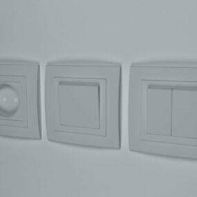 Light Switch And Outlet Collection 3d model