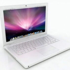 التصميم القديم لنموذج Macbook Pro ثلاثي الأبعاد
