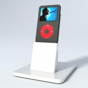 3D model držáku Apple Ipod