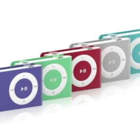Apple Ipod Shuffle דגם תלת מימד