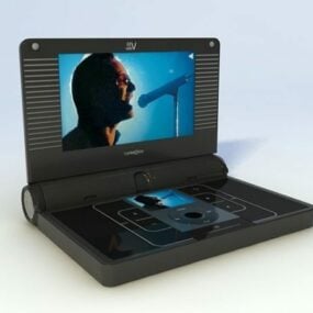 Mô hình 3d phần cứng của Sonic Impact Video Player