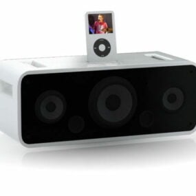 Ipod Hi-Fi Audio Player 3D-Modell