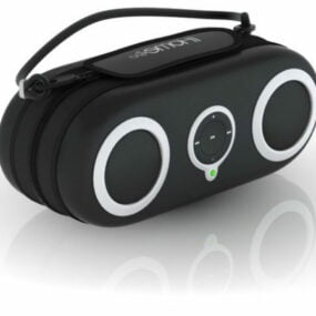 Ihome Portable Ipod Stereo System โมเดล 3 มิติ