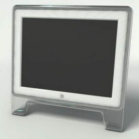 Modelo 3d do monitor Imac antigo