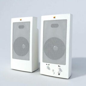 Pc Speakers 2.0 3d model