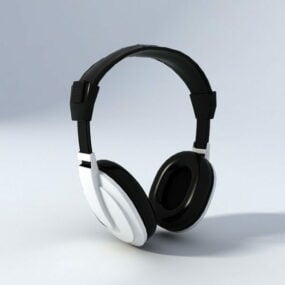 Audio Cordless Headphone 3d model