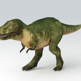 نموذج الديناصور تيرانوصور ريكس ثلاثي الأبعاد