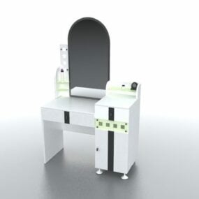 Makeup Vanity Table 3d-modell