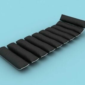 Podlahová postel Venkovní 3D model