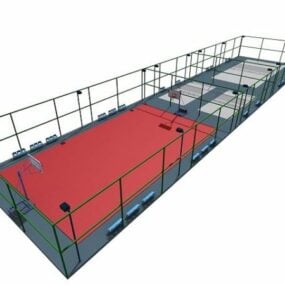 Sport Ball Game Courts 3d model